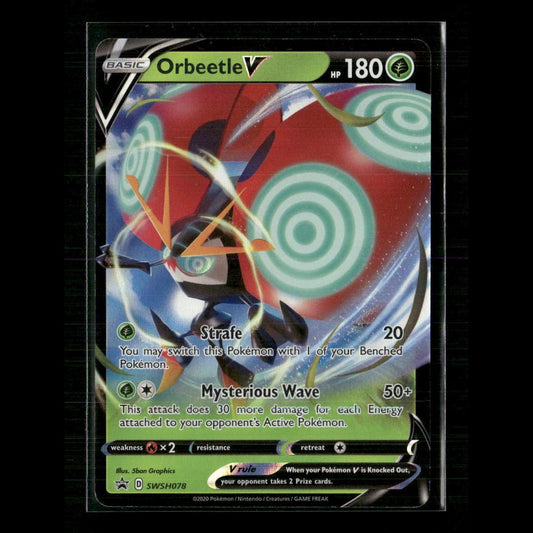 Orbeetle V SWSH078 SWSH: Sword & Shield Promo Cards NM Pokemon