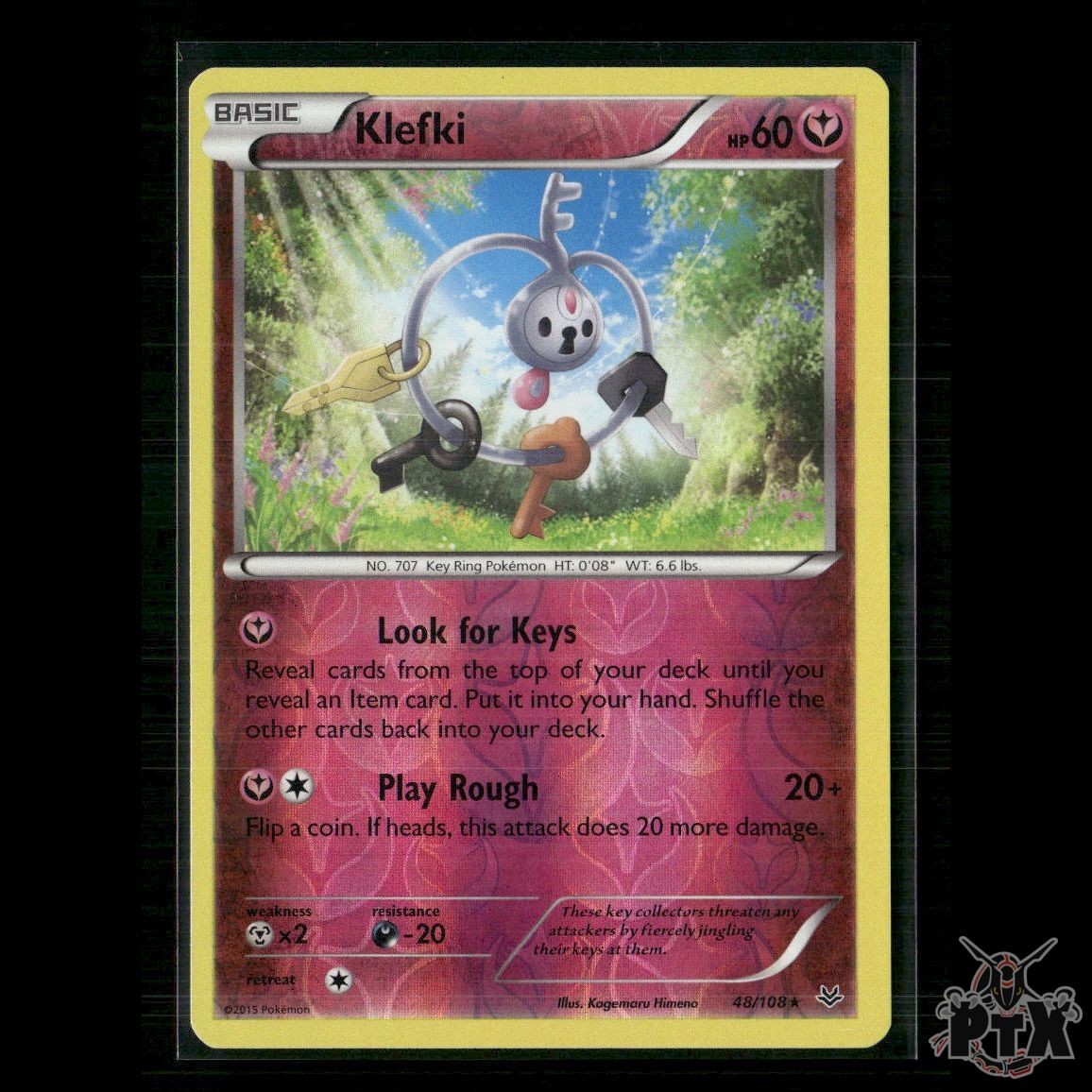 Klefki 48/108 XY - Roaring Skies LP Pokemon