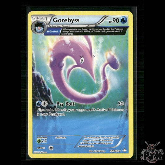 Gorebyss (Alpha) 52/160 XY - Primal Clash MP Pokemon