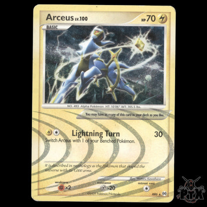 Arceus #AR6 Platinum Arceus MP/Moderatly Played Pokemon 2009