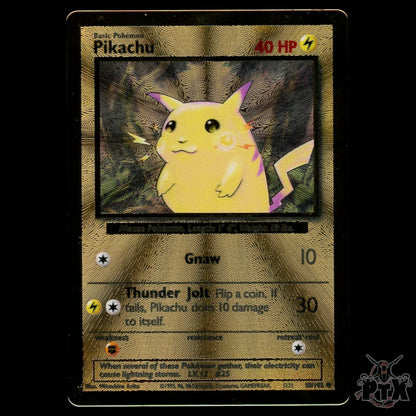Pikachu Metal Card #58/102 Celebrations Promo Pokemon 2021