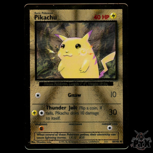 Pikachu Metal Card #58/102 Celebrations Promo Pokemon 2021