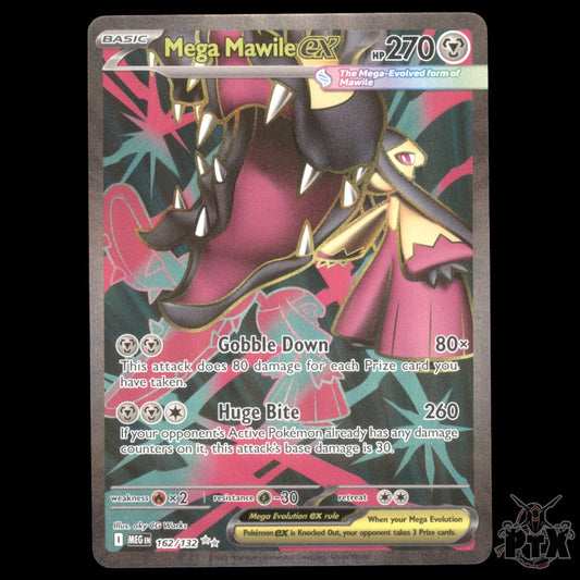 Mega Mawile ex #162/132 Mega Evolution NM/Near Mint Pokemon 2025
