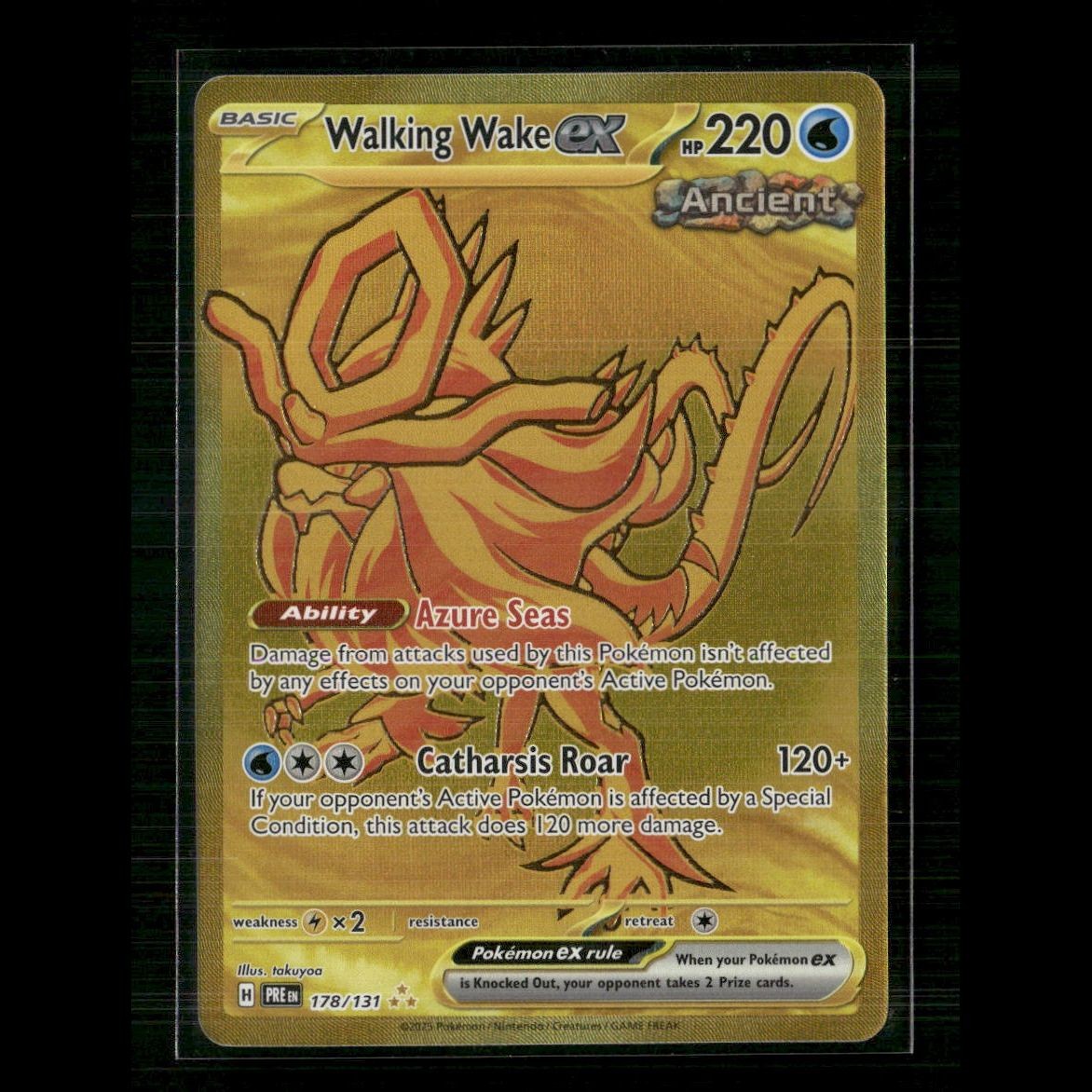Walking Wake ex 178/131 SV: Prismatic Evolutions NM Pokemon