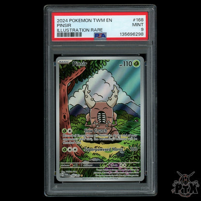 Pinsir 168/167 PSA 9 Twilight Masquerade Pokemon 2024
