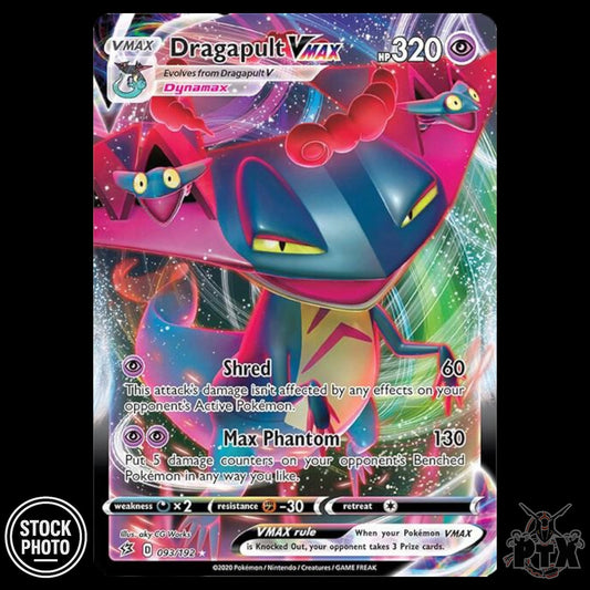 Dragapult VMAX #093/192 Rebel Clash NM/Near Mint Pokemon 2020
