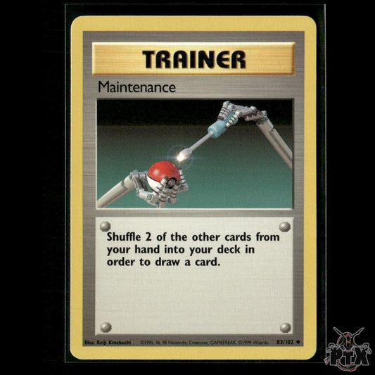 Maintenance 83/102 Base Set NM Pokemon