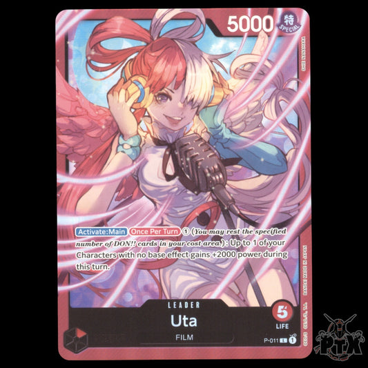 Uta P-011 Premium Card Collection -Uta- NM One Piece
