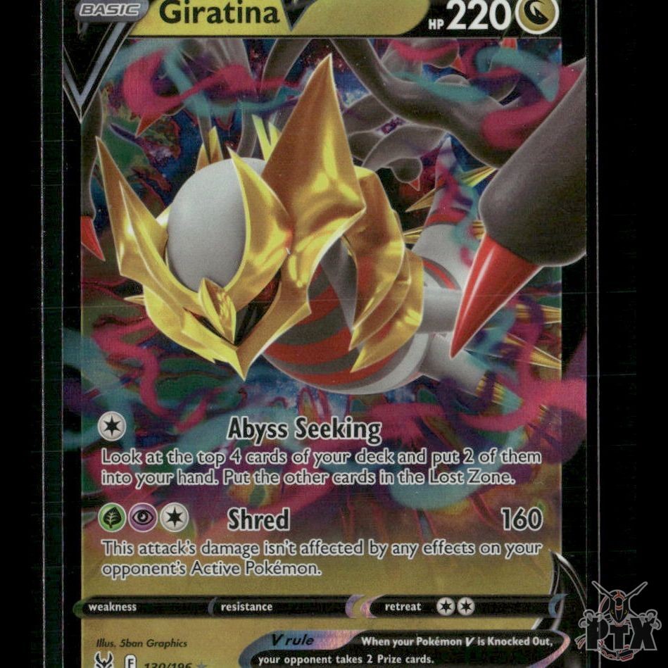 Giratina V 130/196 SWSH11: Lost Origin NM Pokemon
