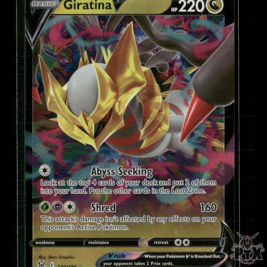 Giratina V 130/196 SWSH11: Lost Origin NM Pokemon