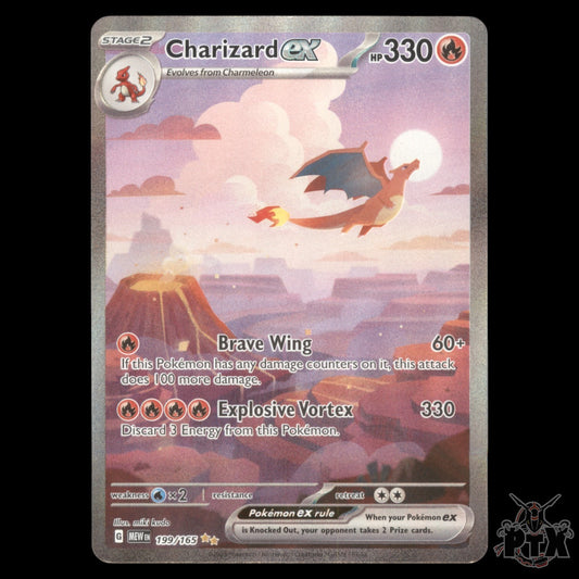 Charizard ex #199/165 MEW 151 NM/Near Mint Pokemon 2023