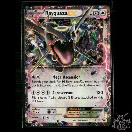 Rayquaza EX (Shiny) XY69 XY Promos LP Pokemon