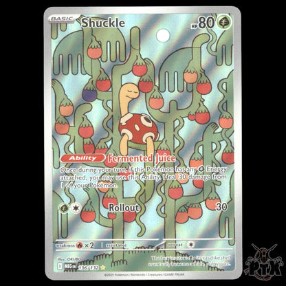 Shuckle #136/132 Mega Evolution NM/Near Mint Pokemon 2025