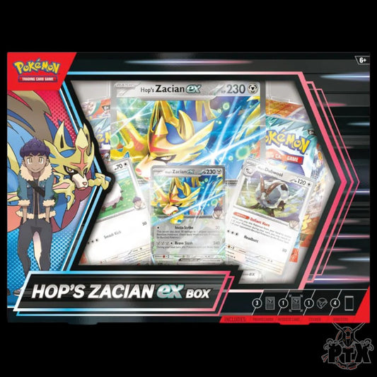 Hop's Zacian EX Collection Box Pokemon 2025