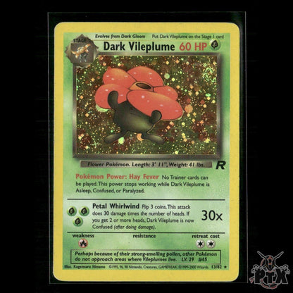 Dark Vileplume Holo 13/82 Team Rocket NM Pokemon