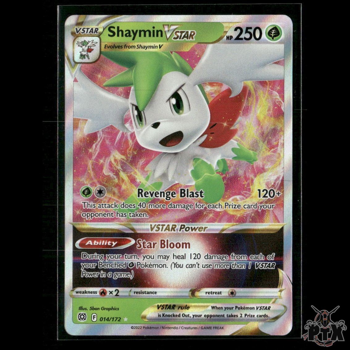 Shaymin VSTAR 014/172 SWSH09: Brilliant Stars NM Pokemon