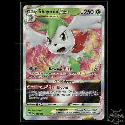 Shaymin VSTAR 014/172 SWSH09: Brilliant Stars NM Pokemon