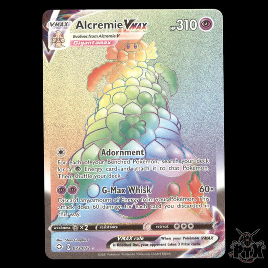 Alcremie Vmax #073/072 Shining Fates NM/Near Mint Pokemon 2021