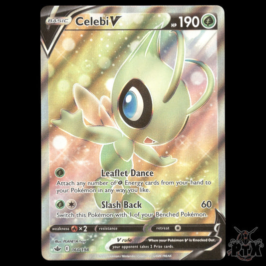 Celebi V #160/198 Chilling Reign NM/Near Mint Pokemon 2021