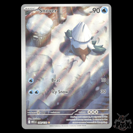 Snover #140/132 Mega Evolution NM/Near Mint Pokemon 2025