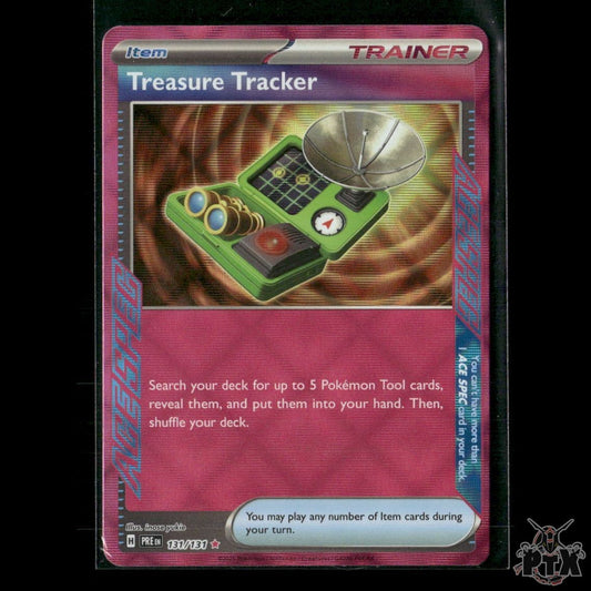 Treasure Tracker 131/131 SV: Prismatic Evolutions NM Pokemon 2025