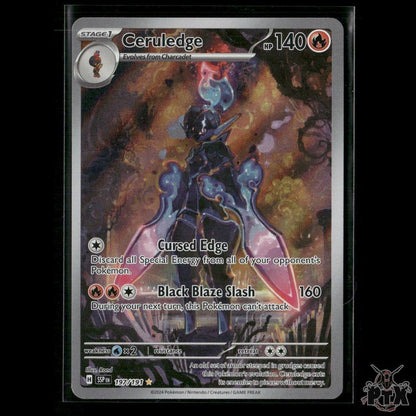 Ceruledge 197/191 SV08: Surging Sparks NM Pokemon