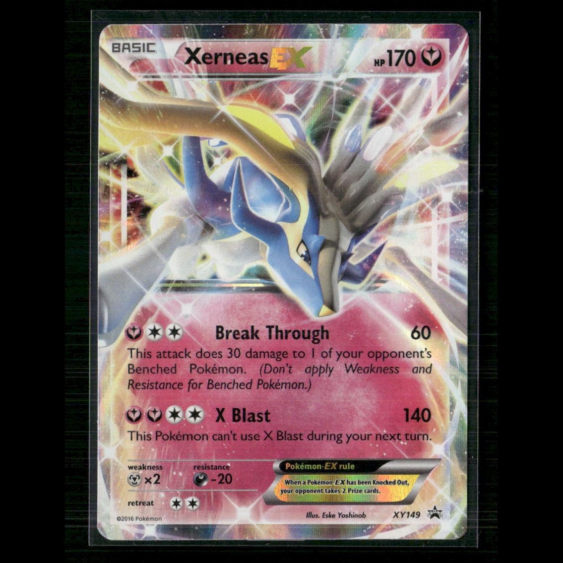Xerneas EX (Shiny) XY149 XY Promos LP Pokemon