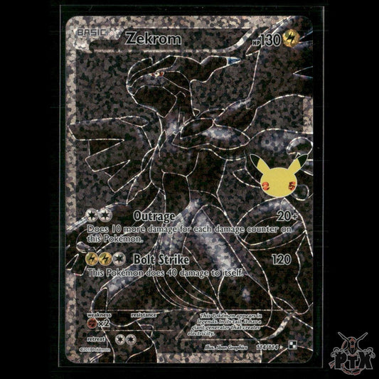 Zekrom 114/114 Celebrations: Classic Collection MP Pokemon
