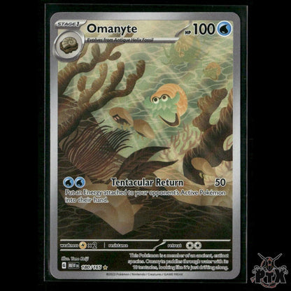 Omanyte 180/165 SV: Scarlet & Violet 151 NM Pokemon