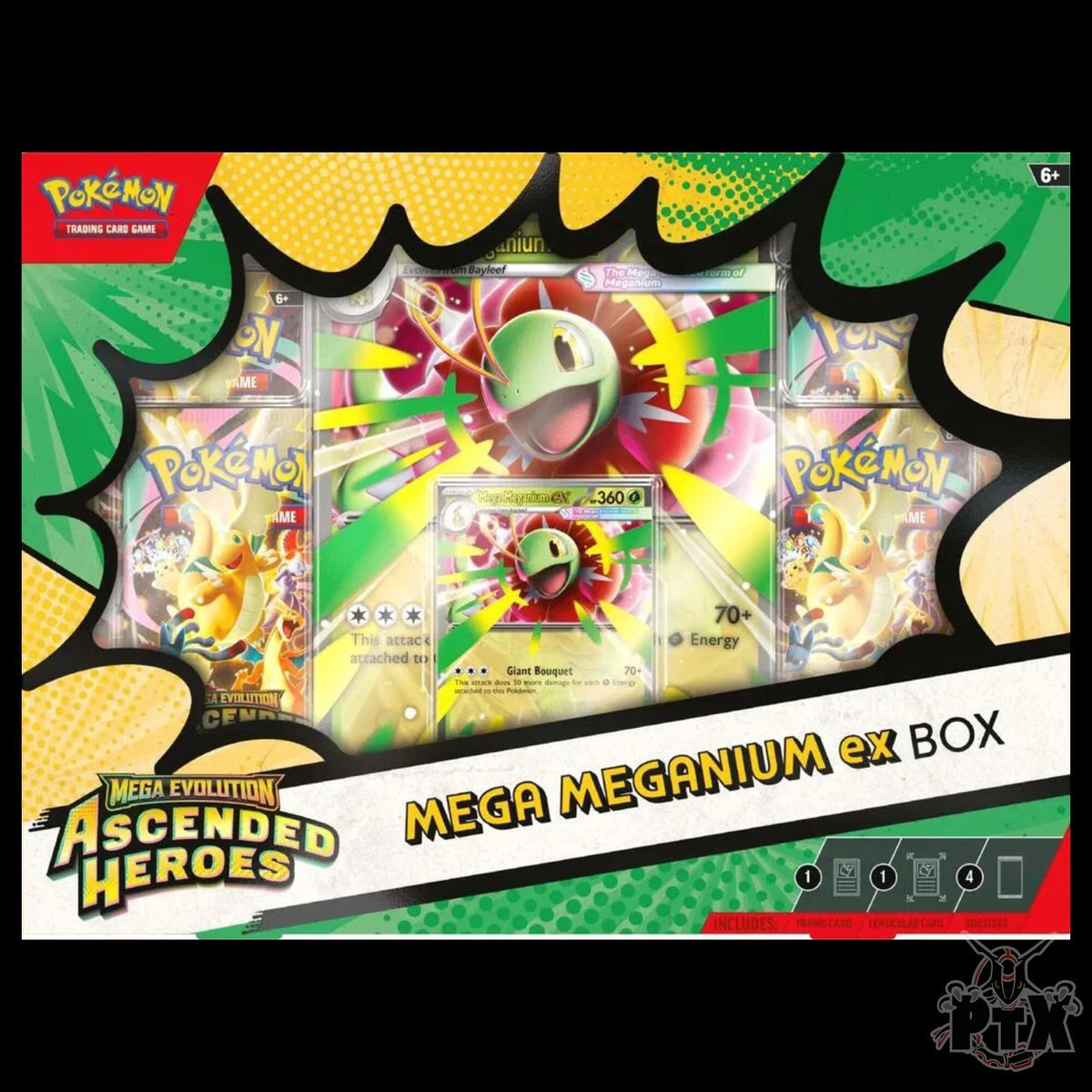 Mega Meganium ex Box Ascended Heroes Pokemon 2026