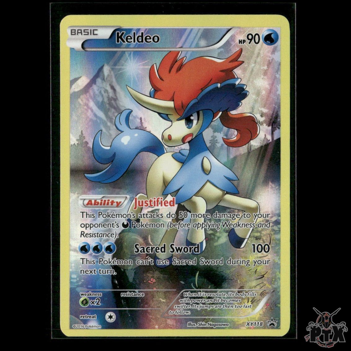 Keldeo XY118 XY Promos LP Pokemon