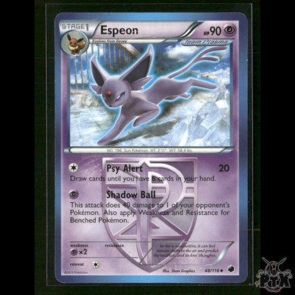 Espeon (Team Plasma) 48/116 Plasma Freeze NM Pokemon