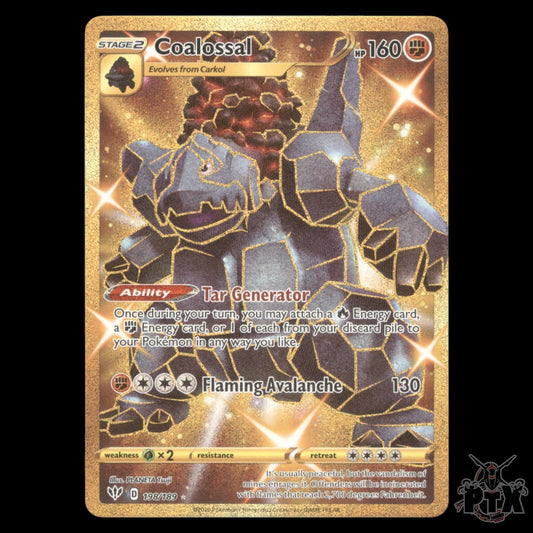 Coalossal #198/189 Darkness Ablaze NM/Near Mint Pokemon 2020