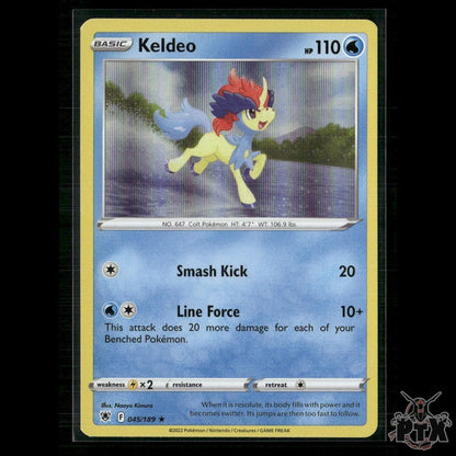 Keldeo (Cosmos Holo) 045/189 Miscellaneous Cards & Products NM Pokemon