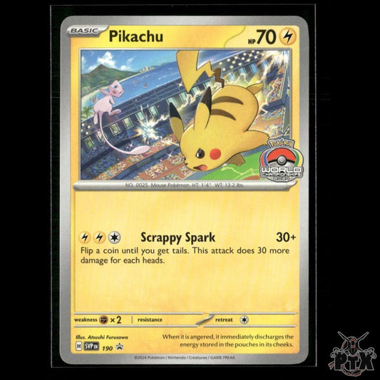 Pikachu 190 SV: Scarlet & Violet Promo Cards NM Pokemon