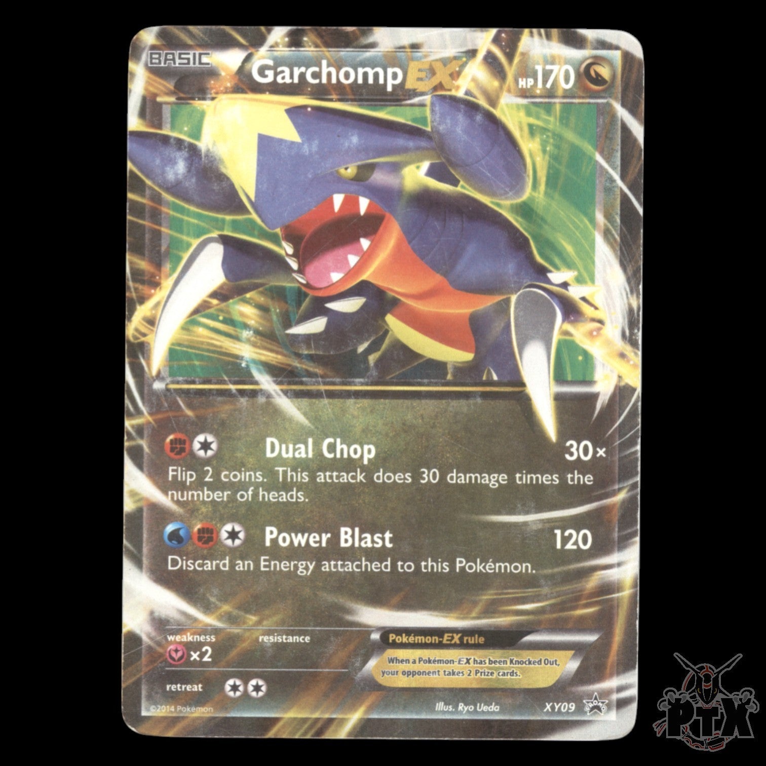 Garchomp ex #XY09 XY Promos LP/MP Pokemon 2014