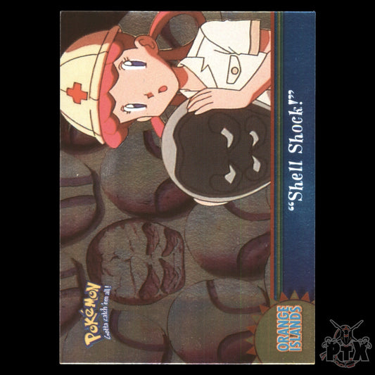 Topps Series 1 "Shell Shock!" Foil Orange Islands Pokemon 2000