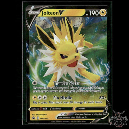 Jolteon V SWSH151 SWSH: Sword & Shield Promo Cards NM Pokemon