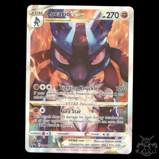 Lucario Vstar #SWSH291 Sword & Shield Promo NM/Near Mint Pokemon 2023