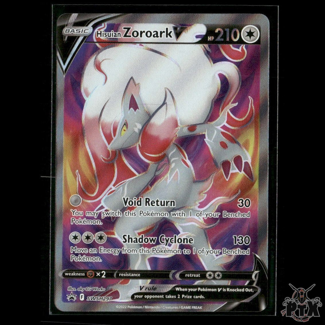 Hisuian Zoroark V - SWSH297 SWSH: Sword & Shield Promo Cards NM Pokemon
