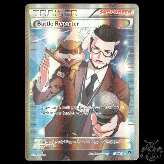 Battle Reporter #109/111 Furious Fists NM/Near Mint Pokemon 2014