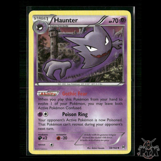 Haunter 59/162 XY - BREAKthrough LP Pokemon