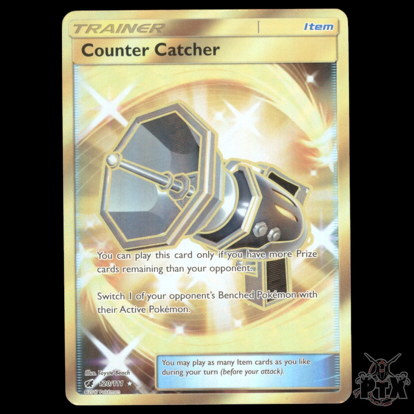Counter Catcher #120/111 Crimson Invasion NM/Near Mint Pokemon 2017