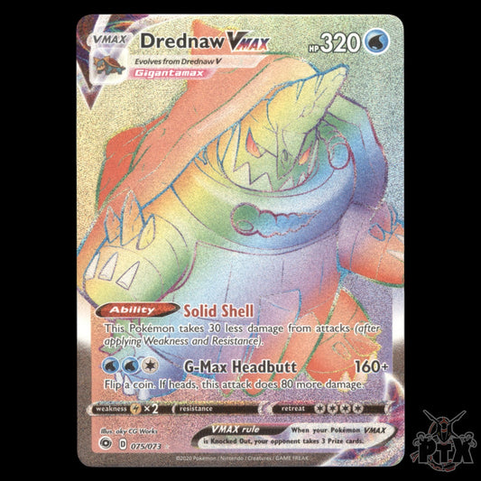 Drednaw Vmax #075/073 Champion's Path NM/Near Mint Pokemon 2020