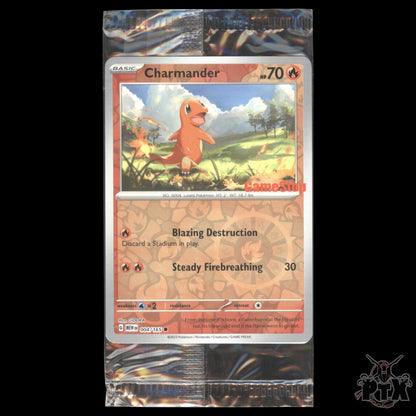 Charmander GameStop Promo #004/165 Sealed Pokemon 2023