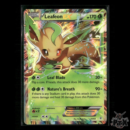 Leafeon EX 10/83 Generations LP Pokemon