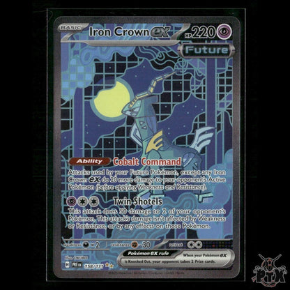 Iron Crown ex 158/131 SV: Prismatic Evolutions NM Pokemon