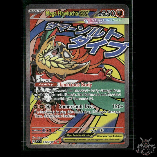 Mega Hawlucha ex 268/217 ME: Ascended Heroes NM Pokemon
