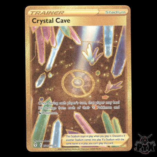 Crystal Cave #230/203 Evolving Skies NM/Near Mint Pokemon 2021