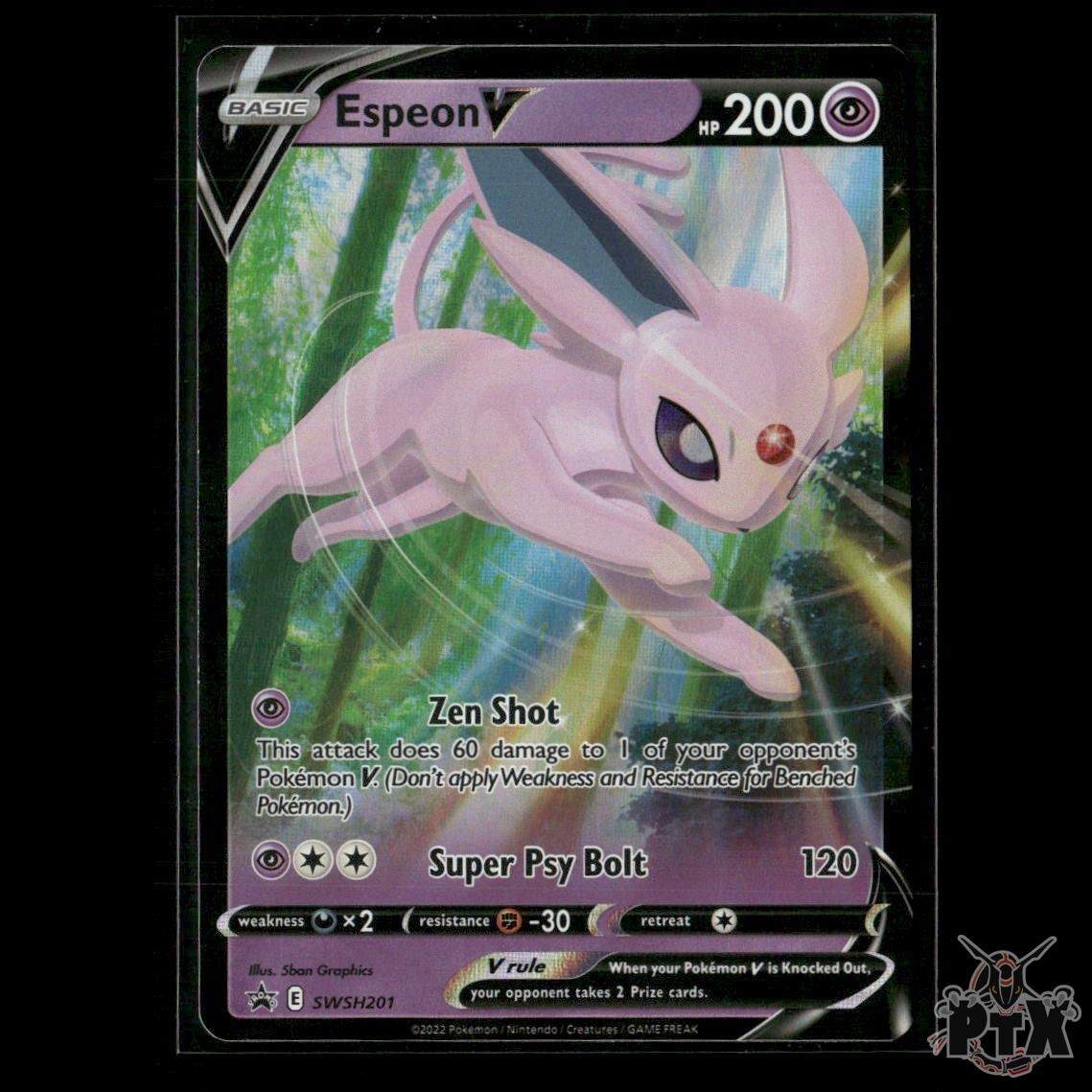 Espeon V SWSH201 SWSH: Sword & Shield Promo Cards NM Pokemon